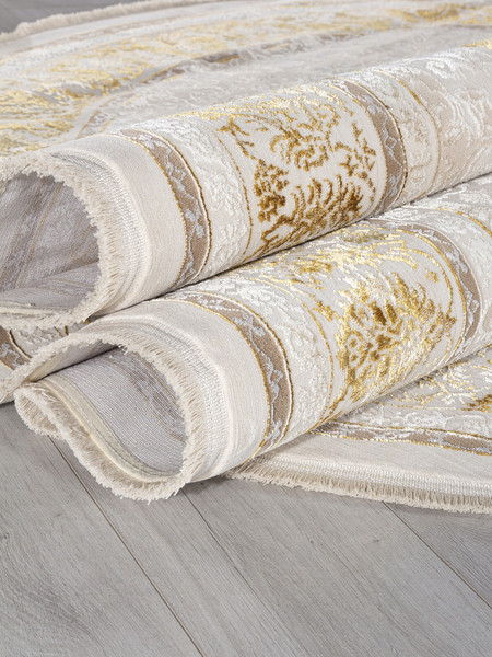 Коврик Arda Delina A123B-OVAL-CREAM-GOLD FDY