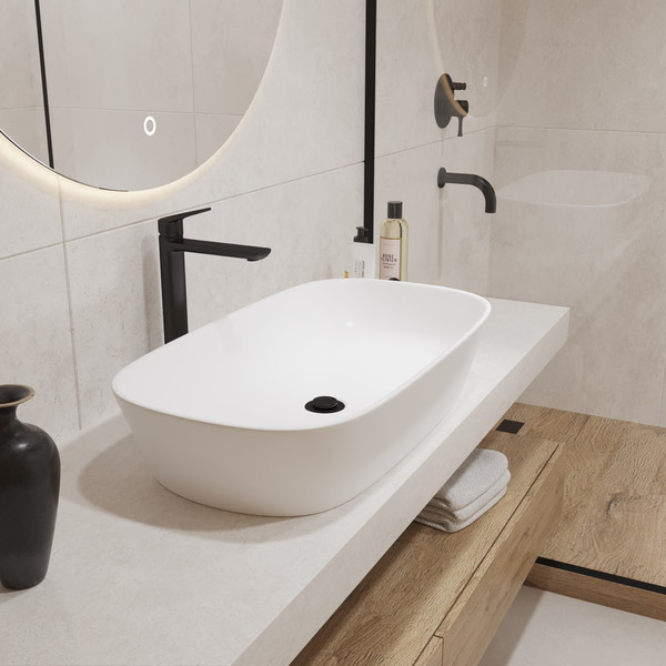 Комплект мебели для ванной Lauter Adri тумба, столешница, раковина 21393-70