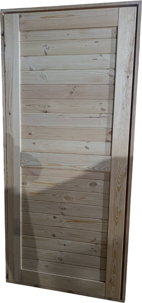 Деревянная дверь для бани ЛАКШЕРИ 700x1800 / 20000259 - фото