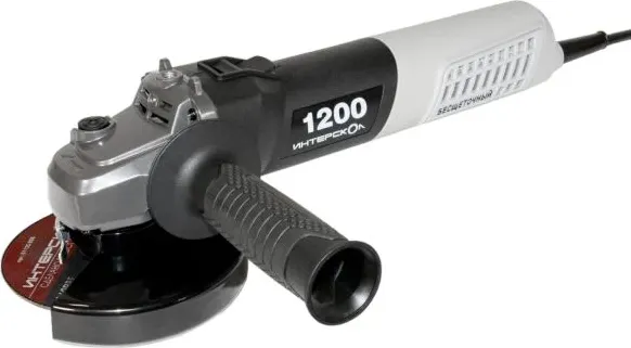Угловая шлифовальная машина Интерскол 125/1200Э / 915.0.0.40 - фото