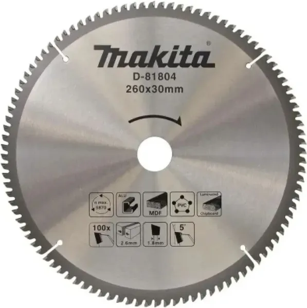 Пильный диск Makita D-81804 - фото