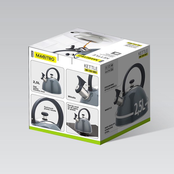 Чайник со свистком Maestro MR-1302