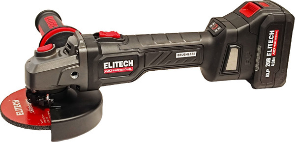 Угловая шлифовальная машина Elitech CAG 2012BL / 210316 - фото