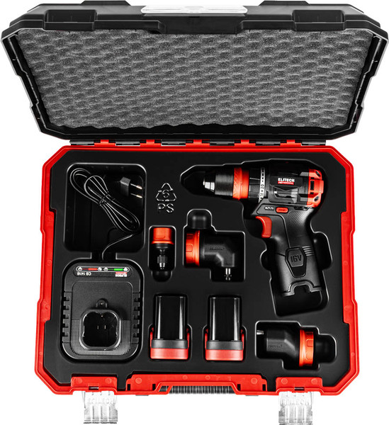 Аккумуляторная дрель-шуруповерт Elitech CD 16UL2 / 214225