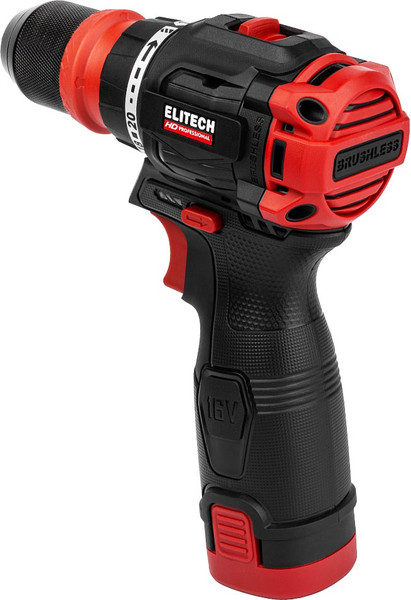 Аккумуляторная дрель-шуруповерт Elitech CD 16UL2 / 214225