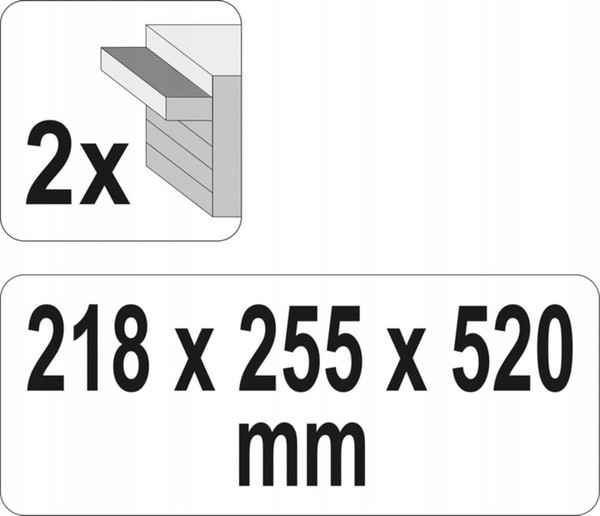 Ящик для инструментов Yato YT-08872