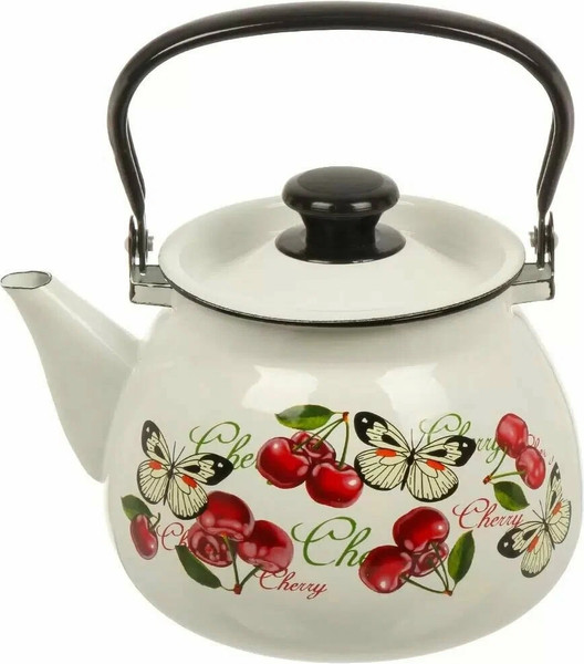 Чайник КМЗ Черешенка / 42104-132/6-У4БлЧер - фото