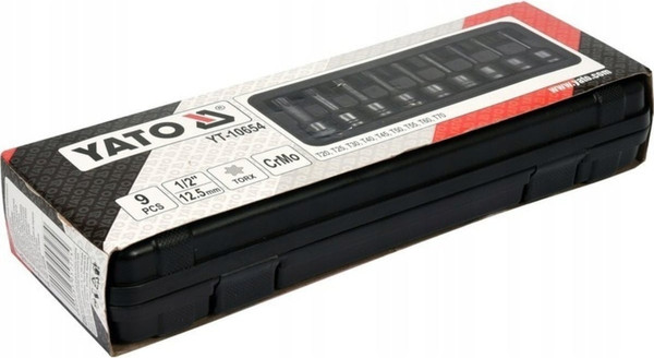 Набор головок слесарных Yato Torx 1/2