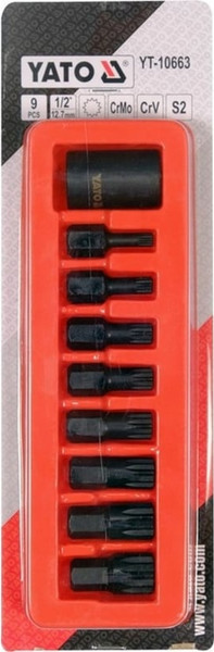 Набор головок слесарных Yato YT-10663