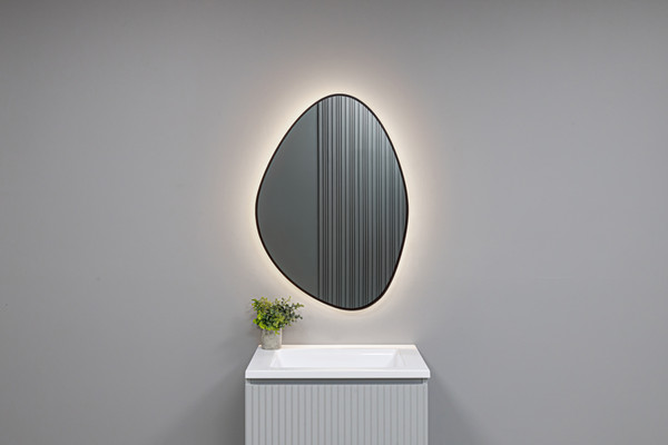 Зеркало Silver Mirrors Lucas Black-ТХ 60x85 / LED-00003110 - фото