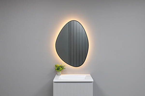 Зеркало Silver Mirrors Lucas Black-ТХ 70x100 / LED-00003132