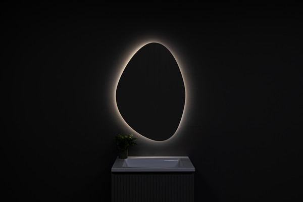 Зеркало Silver Mirrors Lucas Black-ТХ 70x100 / LED-00003132