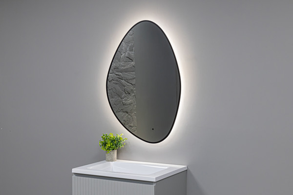 Зеркало Silver Mirrors Lucas Black-ТХ 70x100 / LED-00003132