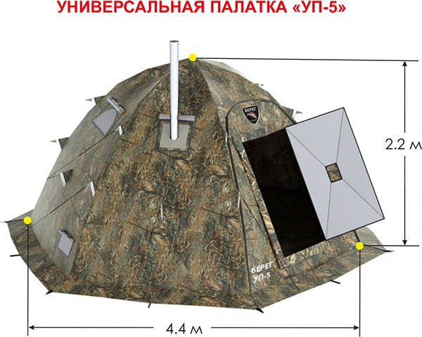 Палатка Берег УП-5