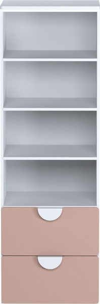 Стеллаж Mebelain Пикси 180 с 2 ящиками