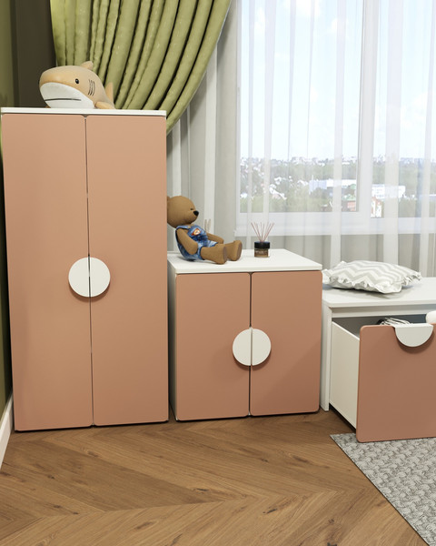 Тумба Mebelain Пикси 60 с 1 полкой