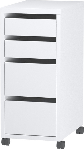 Тумба Mebelain Компи 4 ящика на колесиках - фото