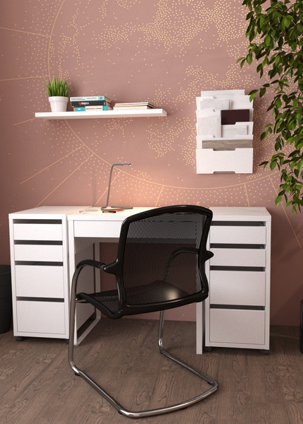 Тумба Mebelain Компи 4 ящика на колесиках