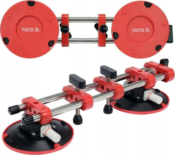 Направляющая для плиткореза Yato Регулятор зазора плитки с двумя присосками YT-37210 - фото