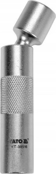 Головка слесарная Yato С шарниром для свечей зажигания / YT-38516