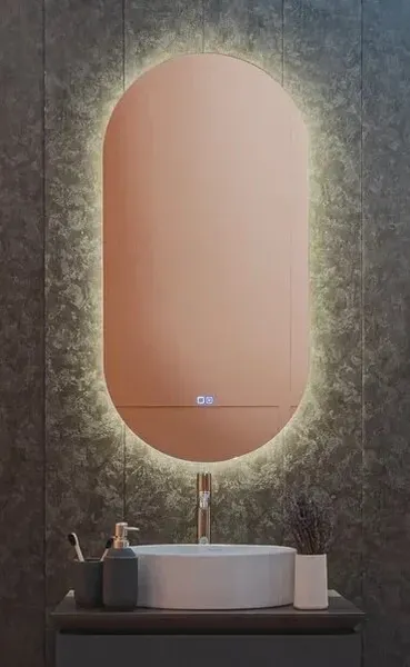 Зеркало Silver Mirrors Viva-Lite 50x100 / LED-00002849 - фото