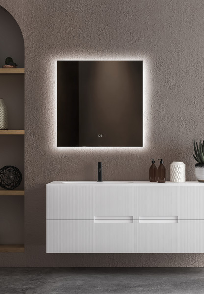 Зеркало Silver Mirrors Алмина 80x80 / LED-00002986 - фото