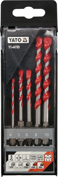 Набор сверл Yato YT-44789