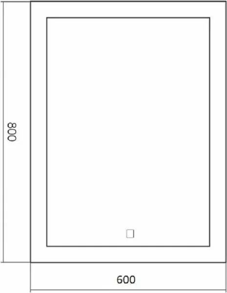 Зеркало Silver Mirrors Norma neo 60x80 / LED-00002609