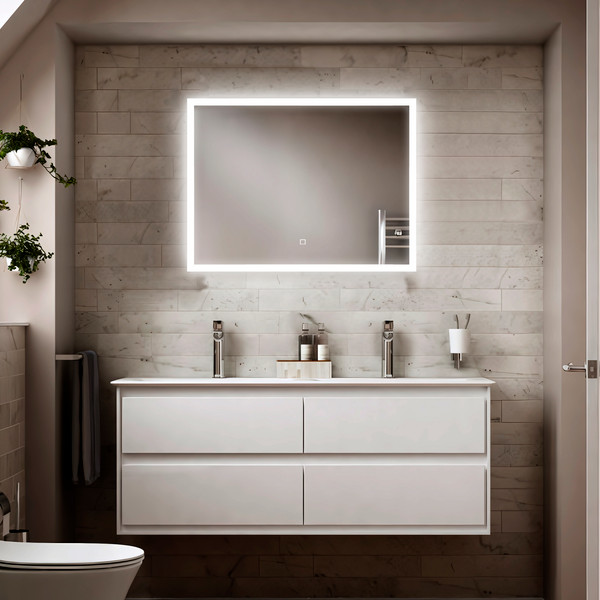 Зеркало Silver Mirrors Norma neo 80x60 / LED-00002419 - фото