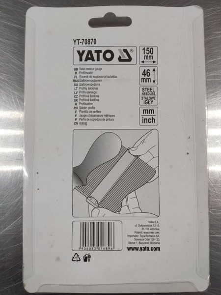 Профильный шаблон Yato Для копирования сложных профилей YT-70870