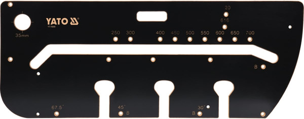 Шаблон разметочный Yato Для соединения кухонных столешниц YT-70890 - фото
