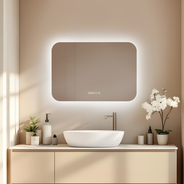 Зеркало Silver Mirrors Паллада 80x55 / LED-00002942 - фото