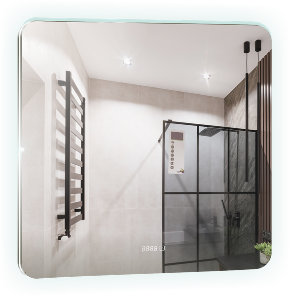 Зеркало Silver Mirrors Паллада 80x80 / LED-00002985