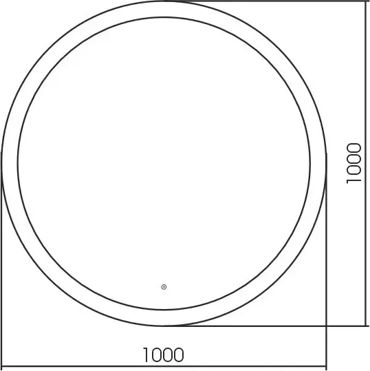 Зеркало Silver Mirrors Перла TX d1000 / LED-00002929