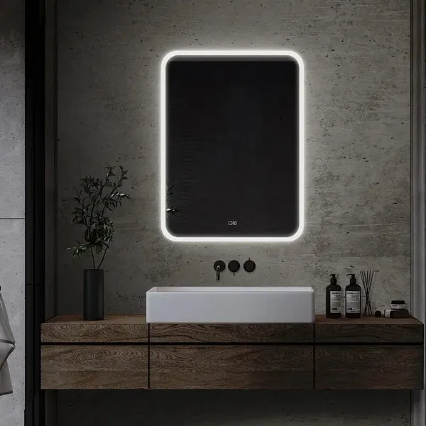 Зеркало Silver Mirrors Стив 68.5x91.5 / LED-00002947 - фото