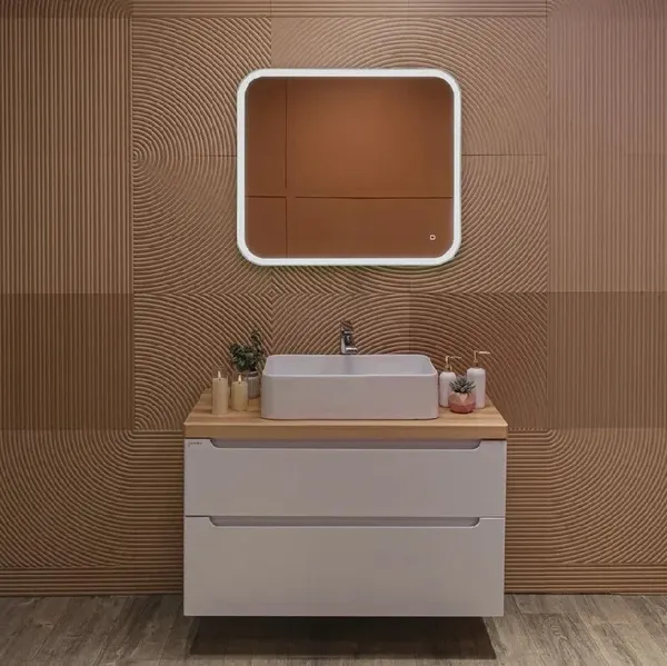 Зеркало Silver Mirrors Стив 80x70 / LED-00002907