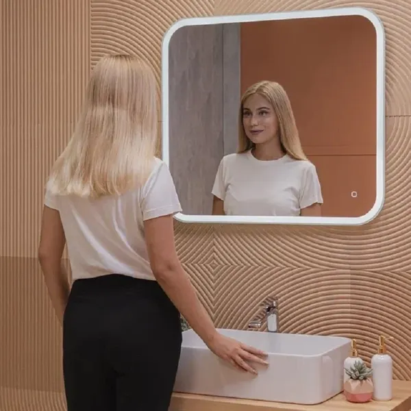 Зеркало Silver Mirrors Стив 80x70 / LED-00002907