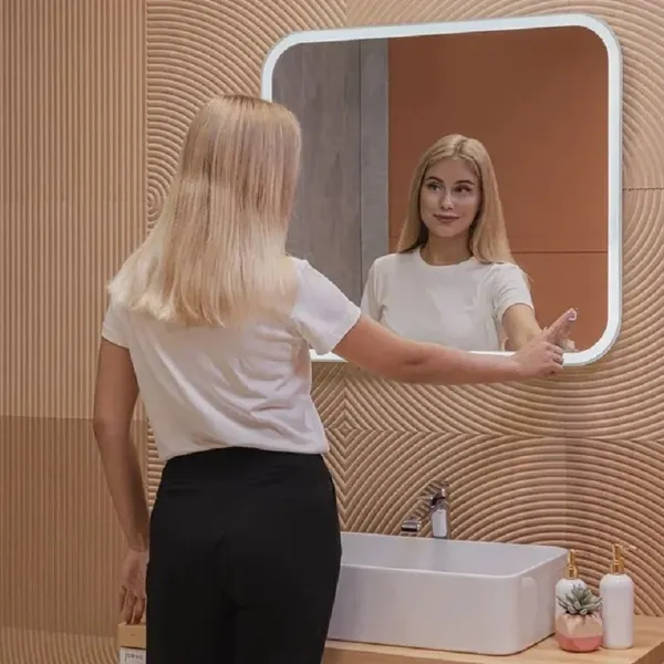 Зеркало Silver Mirrors Стив 80x70 / LED-00002907