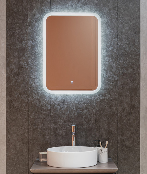 Зеркало Silver Mirrors Stiv-Lite 50x70 / LED-00002729 - фото