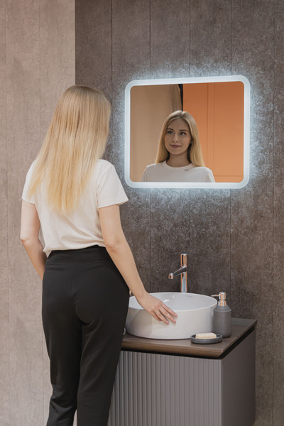 Зеркало Silver Mirrors Stiv-Lite 60x50 / LED-00002963