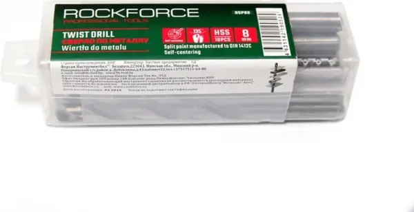 Набор сверл RockForce RF-DSP15