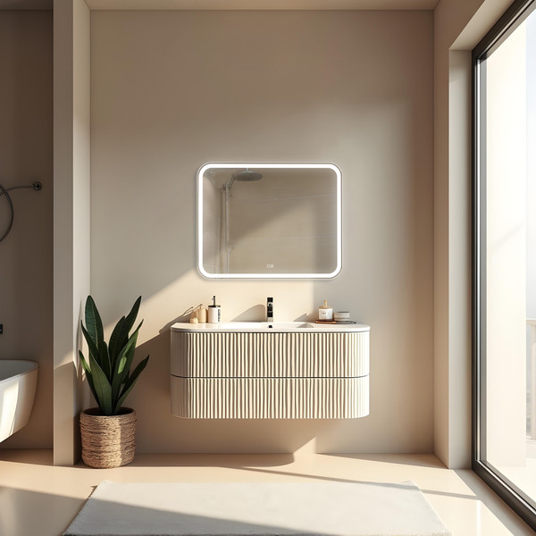 Зеркало Silver Mirrors Stiv neo 2 100x80 / LED-00002422