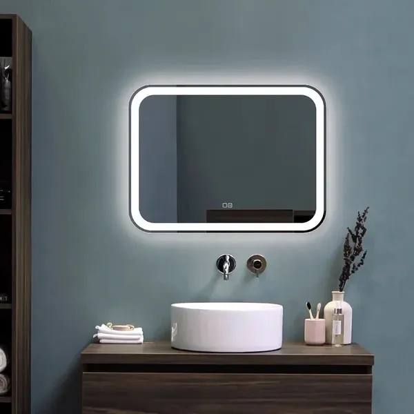 Зеркало Silver Mirrors Stiv neo 2.1 80x60 / LED-00002924 - фото