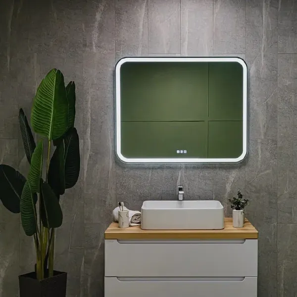 Зеркало Silver Mirrors Stiv neo P.2 100x80 / LED-00003046