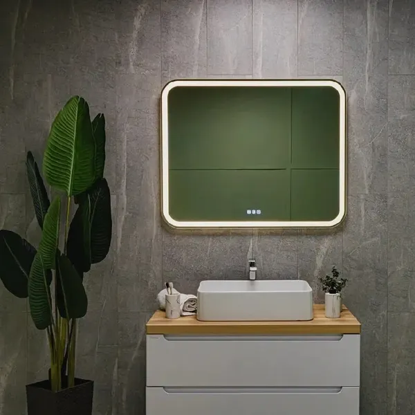 Зеркало Silver Mirrors Stiv neo P.2 100x80 / LED-00003046