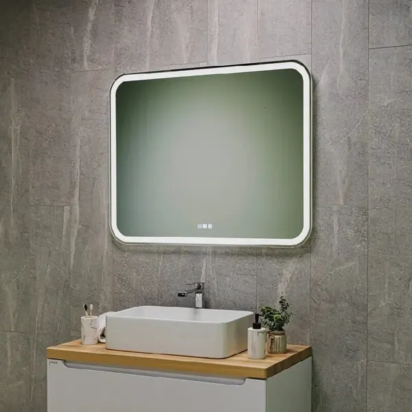 Зеркало Silver Mirrors Stiv neo P.2 100x80 / LED-00003046