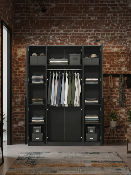 Шкаф Black Red White SZF4D 