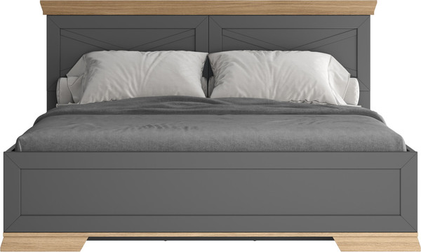 Двуспальная кровать Black Red White Marselle LOZ160х200 с ящиками