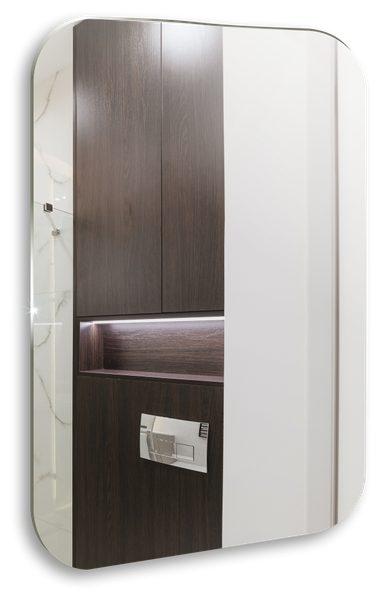 Зеркало Silver Mirrors Шампань Lite 50x70 / LED-00003024