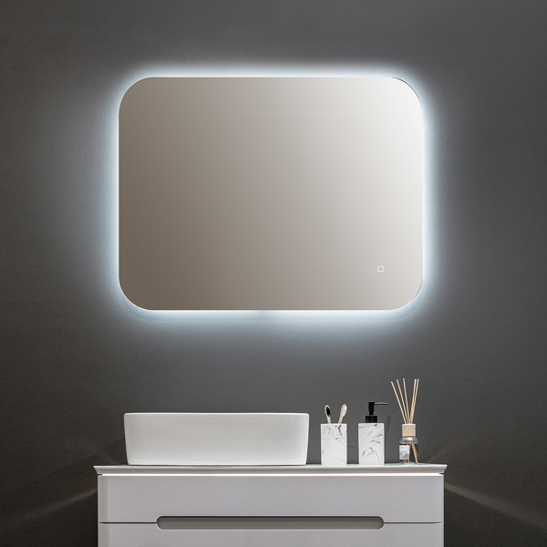 Зеркало Silver Mirrors Шампань Lite 60x80 / LED-00003025 - фото